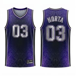 Camiseta de Baloncesto Gris Oscuro con Patrón de Cuadrícula, Paneles Laterales Naranjas Sublimados, Malla Transpirable, Ropa de Entrenamiento para Equipos - Product Image 6