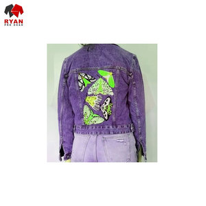 Ryan Pro Gear <b>Customized</b> <b>Denim</b> <b>Jacket</b> For Women Breathable and Comfortable Fabric with <b>Customized</b> Logo OEM Design - Product Image 6