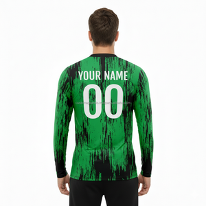 T-shirts personnalisés élégants à manches longues, impression par sublimation personnalisée, commandes en gros, prix bas - Product Image 4