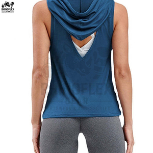 Camiseta sin mangas con capucha informal para mujer, nueva moda de verano, con diseño de labios y logo frontal, cómoda y en oferta. - Product Image 5