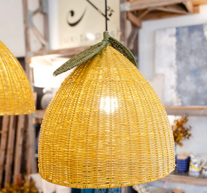 Juego de 2 pantallas de lámpara con forma de limón, hechas en Vietnam con color OEM ODM y la mejor calidad. - Product Image 2