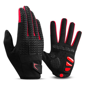 Gants de cyclisme professionnels personnalisés, gants de vélo respirants avec grip, vêtements de sport, OEM, exportation, fournisseur Pakistan - Product Image 1