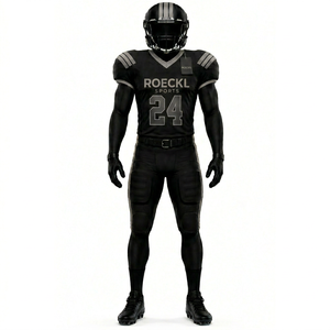 Uniforme de Fútbol Americano Personalizado para Escuelas Secundarias y Uniforme de Fútbol Americano Personalizado para Adultos Disponible en Múltiples Colores - Product Image 1