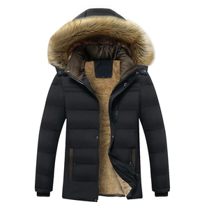 Top Trending Winter Wear Men Black Quilted <b>Waterproof</b> Puffer Parkas <b>Jacket</b> Men <b>Long</b> Length Outdoor <b>Jackets</b> - Product Image 2