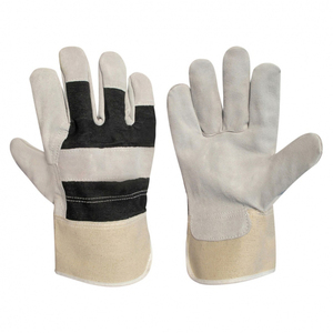 Gants de travail en cuir de vachette pleine fleur de qualité supérieure, pour la sécurité au travail, le jardinage, la protection industrielle, usage intensif, service OEM, gants de rigger. - Product Image 2