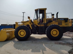 Cargadora de Ruedas KOMATSU WA470 Usada, Modelo 2023, Carga Nominal de 7 Toneladas, con Bomba de Rodamientos de Motor, en Venta - Product Image 5