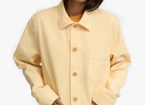 Chaqueta de Trabajo de Lona de Algodón Resistente, Impermeable, Transpirable, Estilo Vintage, con Cuello Camisero y Corte Holgado, Venta al Por Mayor - Product Image 6