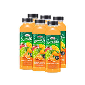 Meilleur Produit Smoothie Bouteille 500ml Échantillon Gratuit Jus de Fruits Tropicaux Boisson Gazeuse à l'Orange NAWON Usine de Gros au Vietnam HALAL - Product Image 2