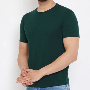 Camisetas de hombre de alta calidad recién llegadas, estilo casual con hombros caídos, de algodón, estilo urbano, de corte holgado y transpirable. - Product Image 3