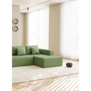 Nuovo arrivo moderno divano componibile a forma di U a forma di U ampio e comodo cuscini di peluche per il miglior soggiorno - Product Image 5