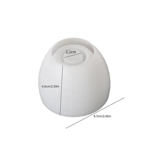 Luxury Elegant Handmade Resin <b>Candle</b> Holder <b>Set</b> Custom New Design for Home Decorative and Wedding Pack of - Product Image 4