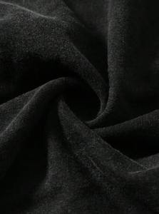 Sudadera con capucha retro con cremallera para hombre, estampada, estilo urbano oscuro, de corte holgado, con efecto lavado ácido, informal - Product Image 2