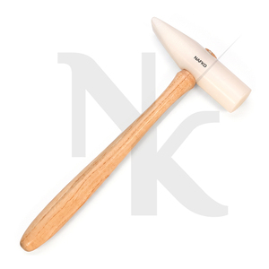 Wholesale Premium Soft Wood Face Hammer with Wedge Shaped Nylon Head Jewelry Crafting <b>Tools</b> for Jewelry Casting and Model Making - Product Image 5