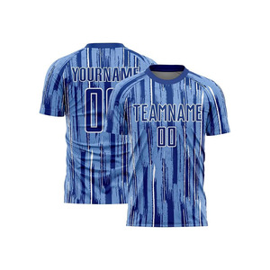 Ensemble de maillots de football personnalisés sublimés Équipe nationale 100% polyester pour dégradé rose Manches courtes Unisexe Adulte Anti-humidité - Product Image 4
