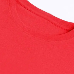 T-shirts pour hommes de haute qualité, 100% coton tricoté, couleur unie, séchage rapide, vêtements décontractés, coupe classique, prix de gros - Product Image 4