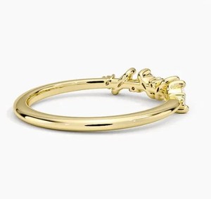 Delicada Pulsera de Cadena con Diamantes en Forma de Racimo Curvado LR - Product Image 2