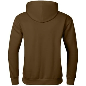 Custom Logo Oversize Blank Fleece Hoodies String Embroidery 500g Heavy Weight Street Wear Plain Men's Hoodies - Product Image 3