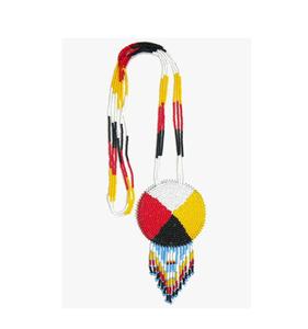 Ensemble collier et boucles d'oreilles élégants, idéal pour les événements formels et les occasions traditionnelles - Product Image 3