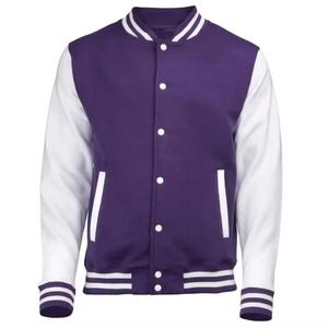Style Custom Varsity Jacket/Men's Melton Wool Varsity Jackets Wholesale Letterman Jacket with Leather Sleeves - Product Image 6