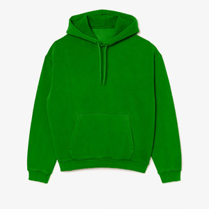Sudaderas con Capucha para Hombre, 300 GSM, 100% Algodón, Felpa Francesa, Color Sólido, Corte Regular Informal, Servicio OEM, Personalización Disponible - Product Image 2