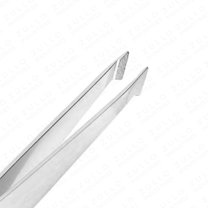 4 Piece Stainless Steel Eyebrow Tweezers Set Slanted Pointed Mini Precision Hair Removal <b>Tools</b> Custom Color Logo - Product Image 6