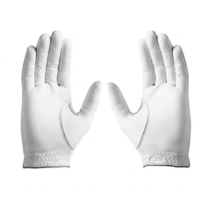 Gants de golf personnalisés haut de gamme en cuir Cabretta, adhérence douce, ventilés, doigts complets, main droite, unisexe, pour le sport - Product Image 2