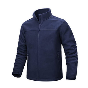 Chaqueta de Forro Polar Personalizada para Hombre, Material Compuesto, Suave, para Otoño/Invierno, Apta para Senderismo en Montaña, con Cierre Completo - Product Image 6