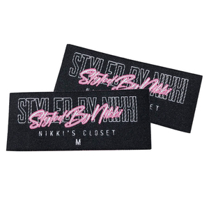 Etiquetas de Ropa Tejidas Personalizadas de Calidad al por Mayor de Fábrica, Etiquetas Termoadhesivas para Cuello, Etiquetas de Marca - Product Image 6