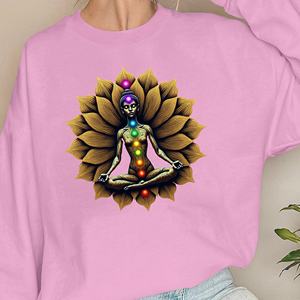 การทำสมาธิรูปสมาธิกับเสื้อผู้หญิงจักระ - Product Image 3