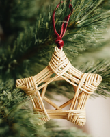Décorations de Noël Vietnam renne en rotin tissé à la main pour les décorations de fête de table saison de Noël