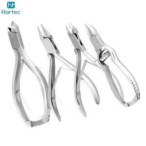 Podiatry Instrument <b>Set</b> 9 Piece Foot Care <b>Set</b> for Hard & Ingrown <b>Nails</b> <b>Nail</b> Clippers Corner Nippers Cuticle Remover <b>Nail</b> Scissor - Product Image 2