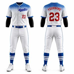 Custom White <b>Orange</b> Navy Baseball Uniform Set Personalized Team Jersey Pants <b>Socks</b> Sublimation Wholesale - Product Image 5