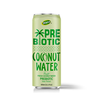 Wana Puré de Agua de Coco Prebiótica 320ml Sabor Naranja Agua de Coco Fresca con Fibra Prebiótica en Envase de Cartón - Product Image 2