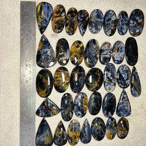 พลอยเพียเทอร์ไซต์ธรรมชาติขัดเรียบอัญมณีหลวมสำหรับทำเครื่องประดับอัญมณี arhan อัญมณีแบรนด์ Rajasthan อินเดีย5-20G ล็อตหิน - Product Image 5