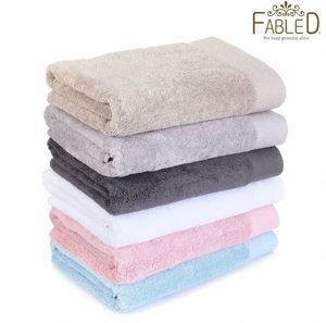 Serviettes de bain classiques en coton, douces et durables, serviettes de tous les jours, serviettes de bain en coton de qualité supérieure, douces, absorbantes, de haute qualité - Product Image 5