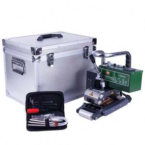 Machine de soudage à chaud pour géomembranes en PVC, EVA, HDPE, LLDPE – Soudeuse de joint en plastique portable - Product Image 1