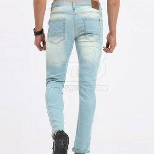 Jean tendance pour homme, coupe slim, jean tendance pour homme, style confortable pour tous les jours - Product Image 3