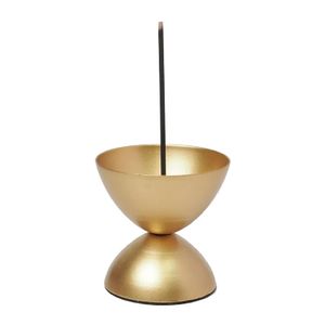 Quemador de Incienso de Latón de Lujo, Minimalista, con Recolector de Ceniza Metálico, para Yoga, Meditación, Decoración del Hogar, Precio al por Mayor - Product Image 4