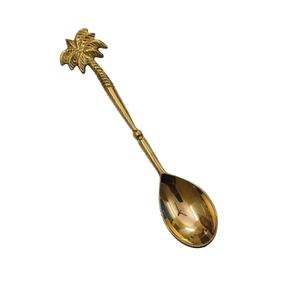 Gold Brass Luxury <b>Flatware</b> with Brass Handle American Style Modern Stainless Steel 1 Pc Eco-Friendly - Product Image 1