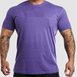 Popular Casual Fabric Breathable Ultra Soft Touch Fabric Polyester Comfortable Workout <b>Men</b> Gym Wear <b>t</b> <b>Shirt</b> - Product Image 3