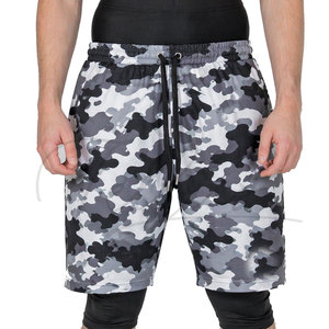 Shorts de bain Awrah personnalisables avec votre propre logo, pour hommes, en polyester/coton, taille élastique, décontractés, séchage rapide et respirants - Product Image 4