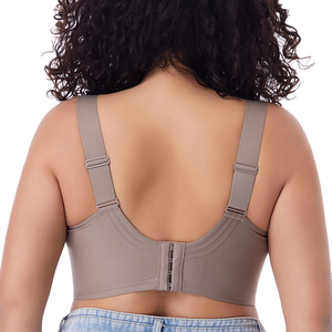 Women Seamless V-Neck Sports Bra Spaghetti Strap Medium Support Solid Color Yoga Bra For Adults - Product Image 6
