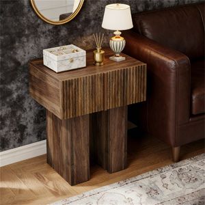 Comodini in Legno come Tavolini da Notte, Tavolini da Caffè, Tavoli Centrali o Tavolini da Tè e Divano - Product Image 1