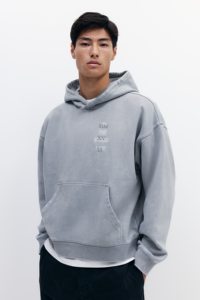 Sudadera con Capucha para Hombre, Cálida para Invierno, de Algodón y Felpa de Primera Calidad, con Logotipo Personalizado - Product Image 4