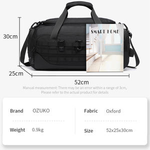 กระเป๋าเดินทางพับได้ Bagnex 9880 น้ำหนักเบา กันน้ำ ความจุขนาดใหญ่ ผลิตจากโพลีเอสเตอร์ เหมาะสำหรับออกกำลังกาย เล่นกีฬา ฝึกซ้อม และเดินทางช่วงสุดสัปดาห์ - Product Image 6
