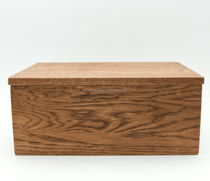 Caja de Almacenamiento de Madera de Alta Demanda, Caja de Madera Natural, Elegante Caja de Recuerdos de Madera de Acacia - Product Image 1