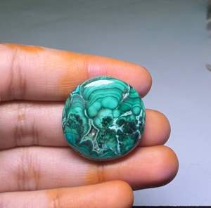 Wholesale Price Natural Chrysocolla <b>Malachite</b> Gemstone High Quality Oval Cut Jewelry Making Green MIX Size - Product Image 1