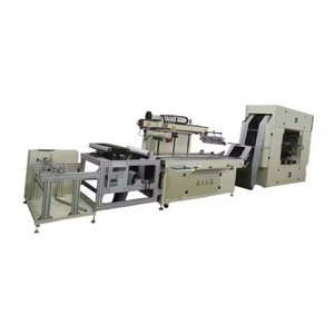 Servoimpresora automática de etiquetas de rollo a rollo, máquina de serigrafía plana con secador UV para materiales flexibles, máquina de impresión de pantalla plana, máquina de impresión de rollo a rollo con secador UV para materiales flexibles - Product Image 1