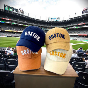 Gorra de Béisbol Retro Vintage Ajustable para Bebé, de Alta Calidad, con Logotipo de Letras, Lona Teñida Lavada, Estilo Deportivo Común, Venta al por Mayor - Product Image 5