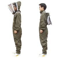 Combinaison de travail en nylon imperméable et ventilée pour une expérience d'apiculture confortable, fabriquée au Pakistan